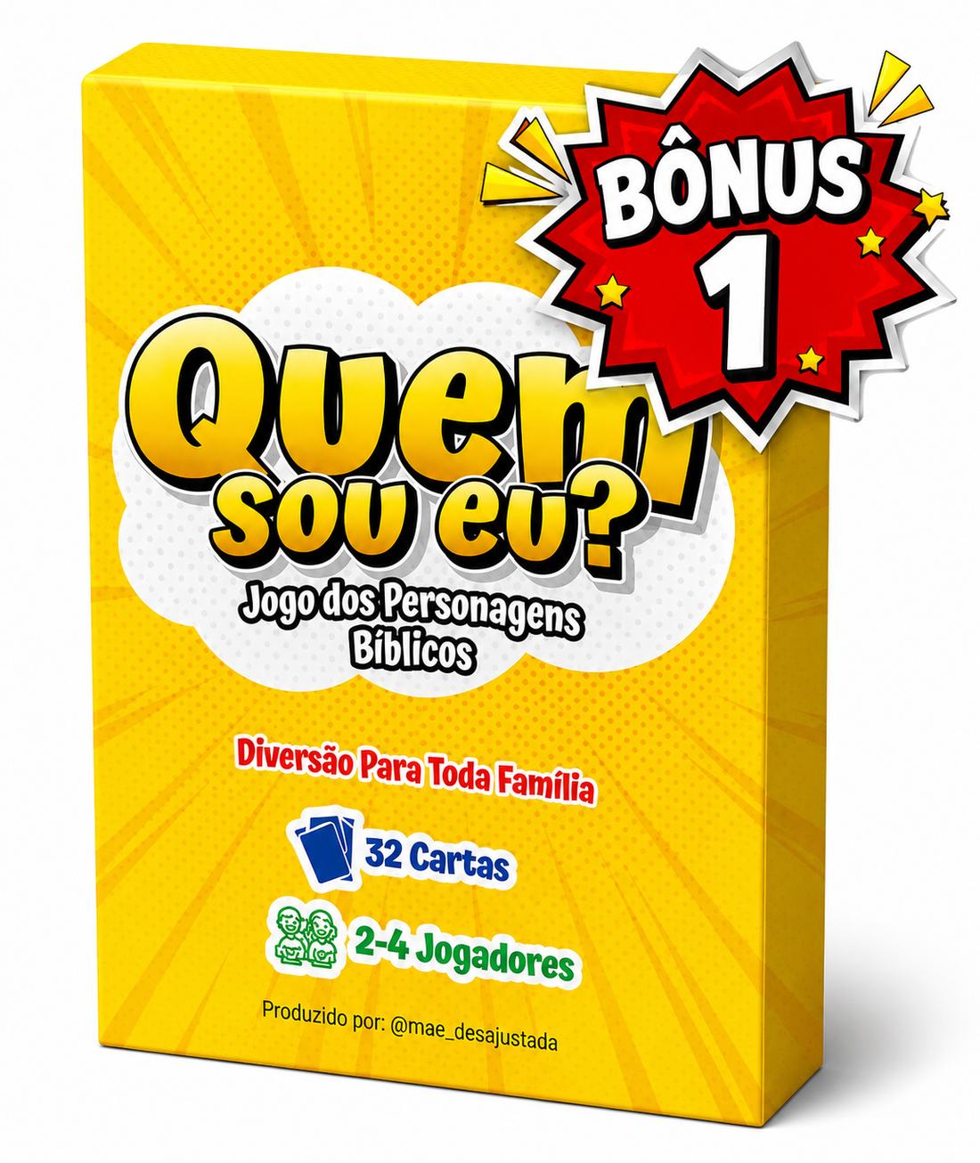 Bônus Quem sou eu, jogo dos personagens bíblicos